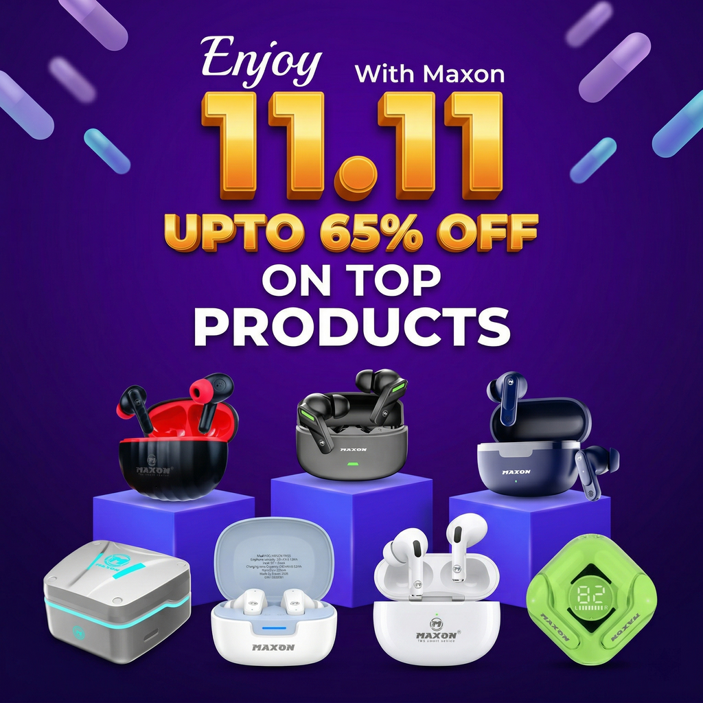 Enjoy 11.11 Sale with Maxon– Up to 65% Off on Top Products