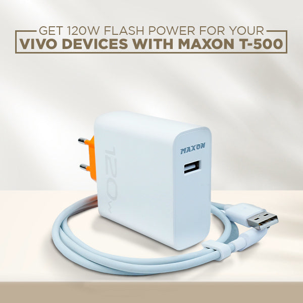 Get 120W Flash Power for Your Vivo Devices with Maxon T-500