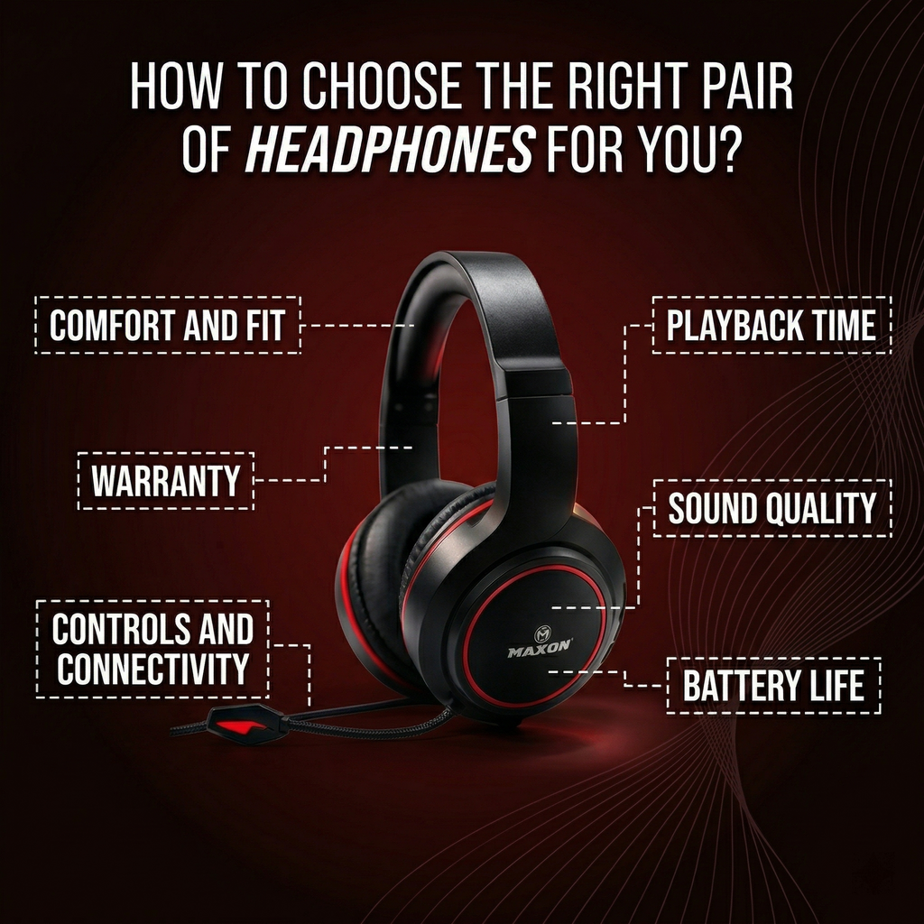 How to Choose the Right Pair of Headphones for You?