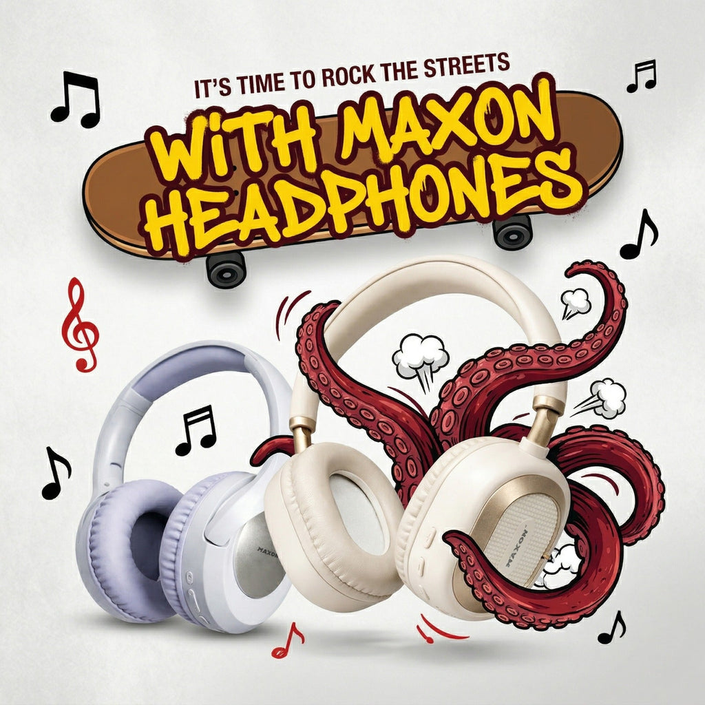 It’s Time to Rock the Streets with Maxon Headphones