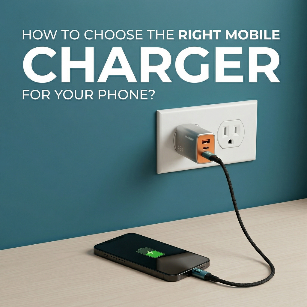How to Choose the Right Mobile Charger for Your Phone?