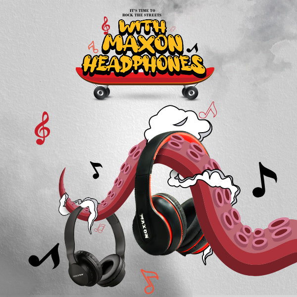 It’s Time to Rock the Streets with Maxon Headphones