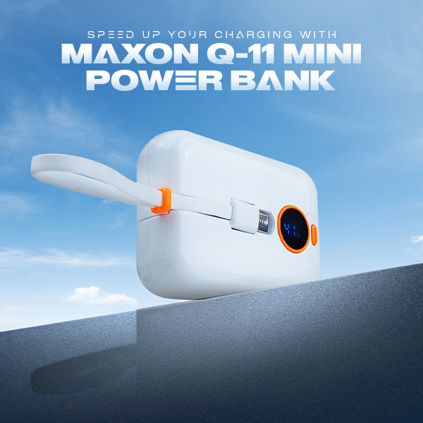 Speed Up Your Charging with Maxon Q-11 Mini Power Bank