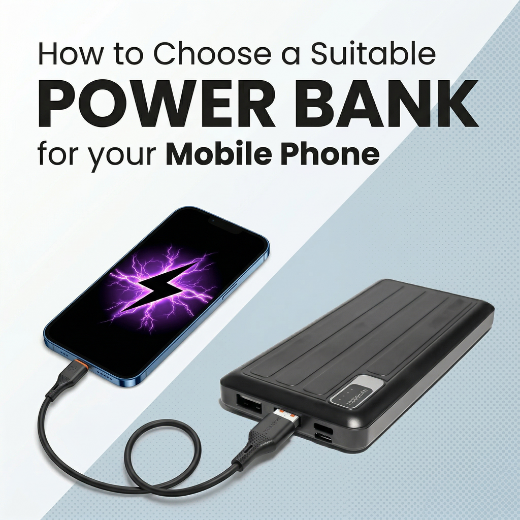 How to Choose a Suitable Power Bank for Your Mobile Phone?