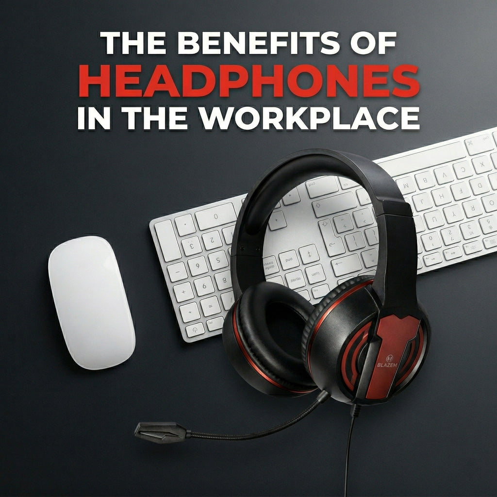 The Benefits of Headphones in the Workplace