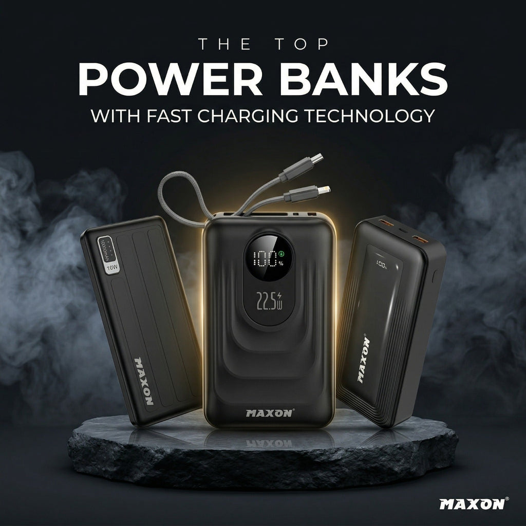 The Top Power Banks with Fast Charging Technology