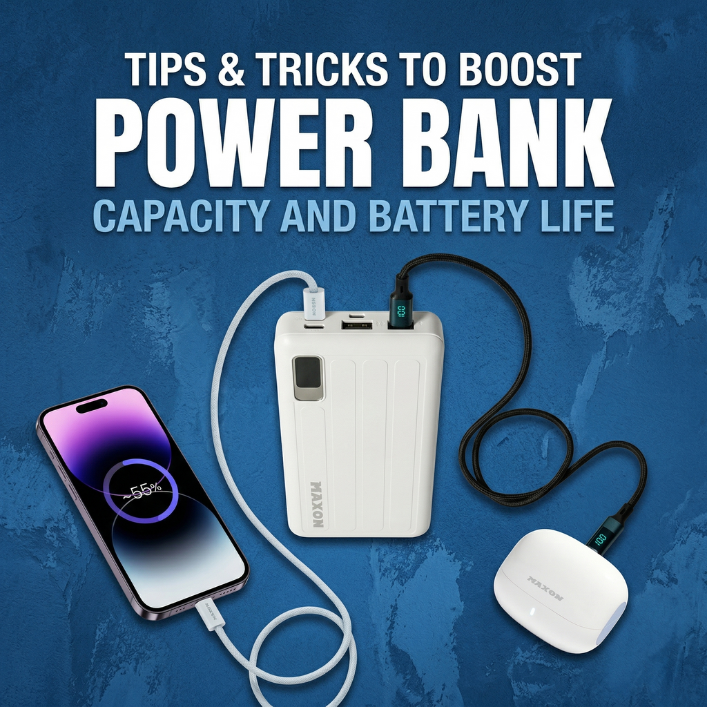 Tips & Tricks to Boost Power Bank Capacity and Battery Life