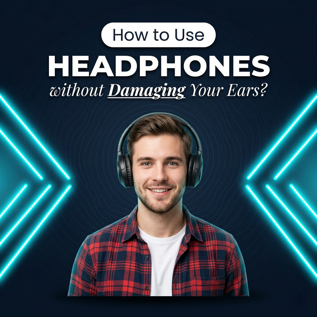 How to Use Headphones without Damaging Your Ears?