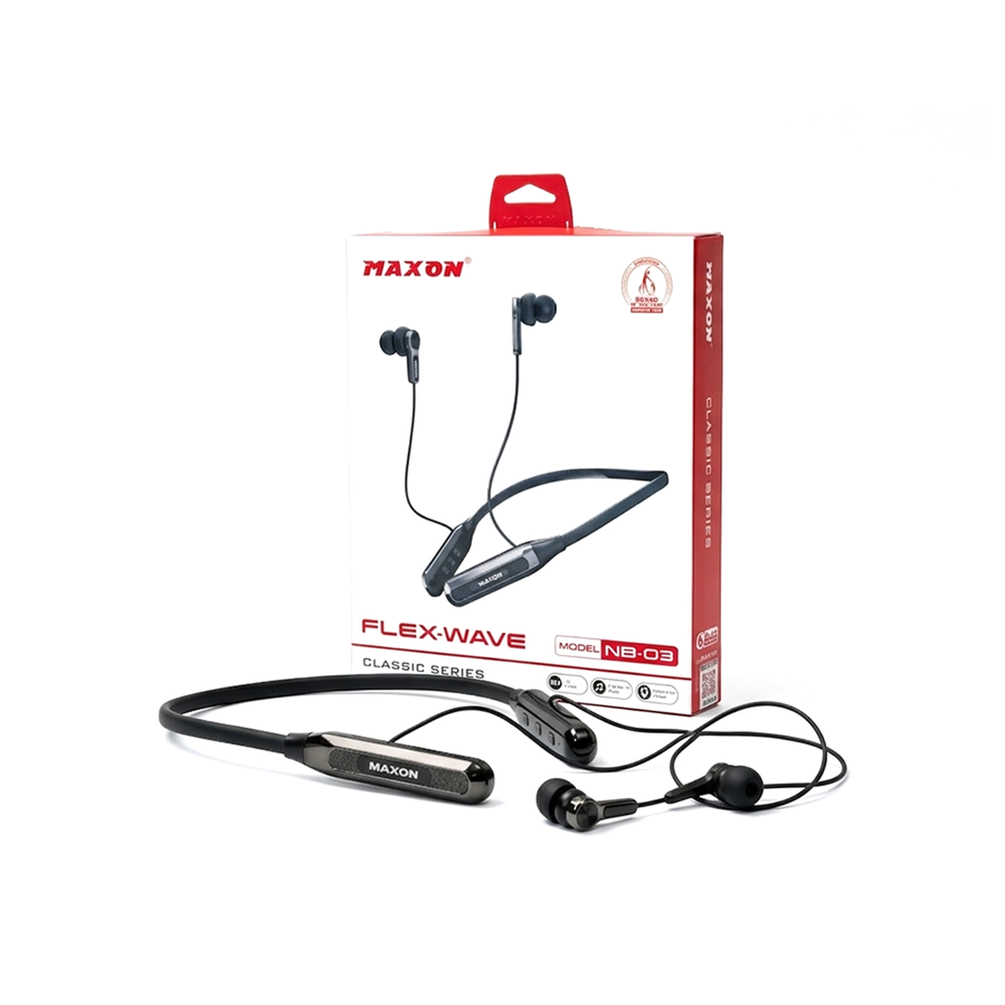 NB-03 FLEX-WAVE Wireless Neckband