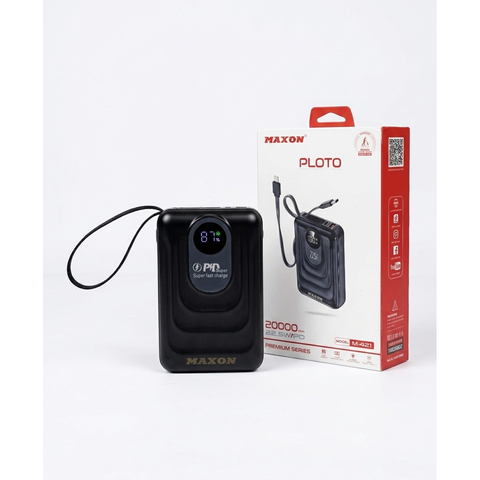 MAXON M-421 PLOTO Power Bank | 22.5W | 20000mAh