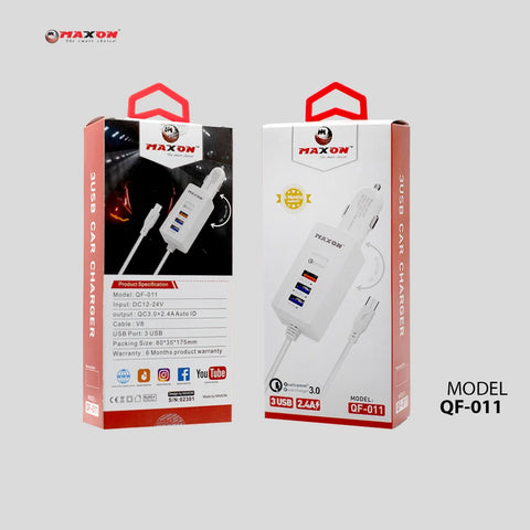 QF-011 QC3.0 Fast Car Charger