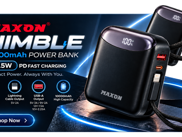 MAXON NIMBLE M-415 – 10000mAh 22.5W