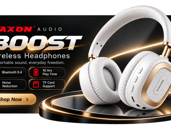 MAXON MBH-04 Wireless Headphones – Comfort Meets Wireless Freedom