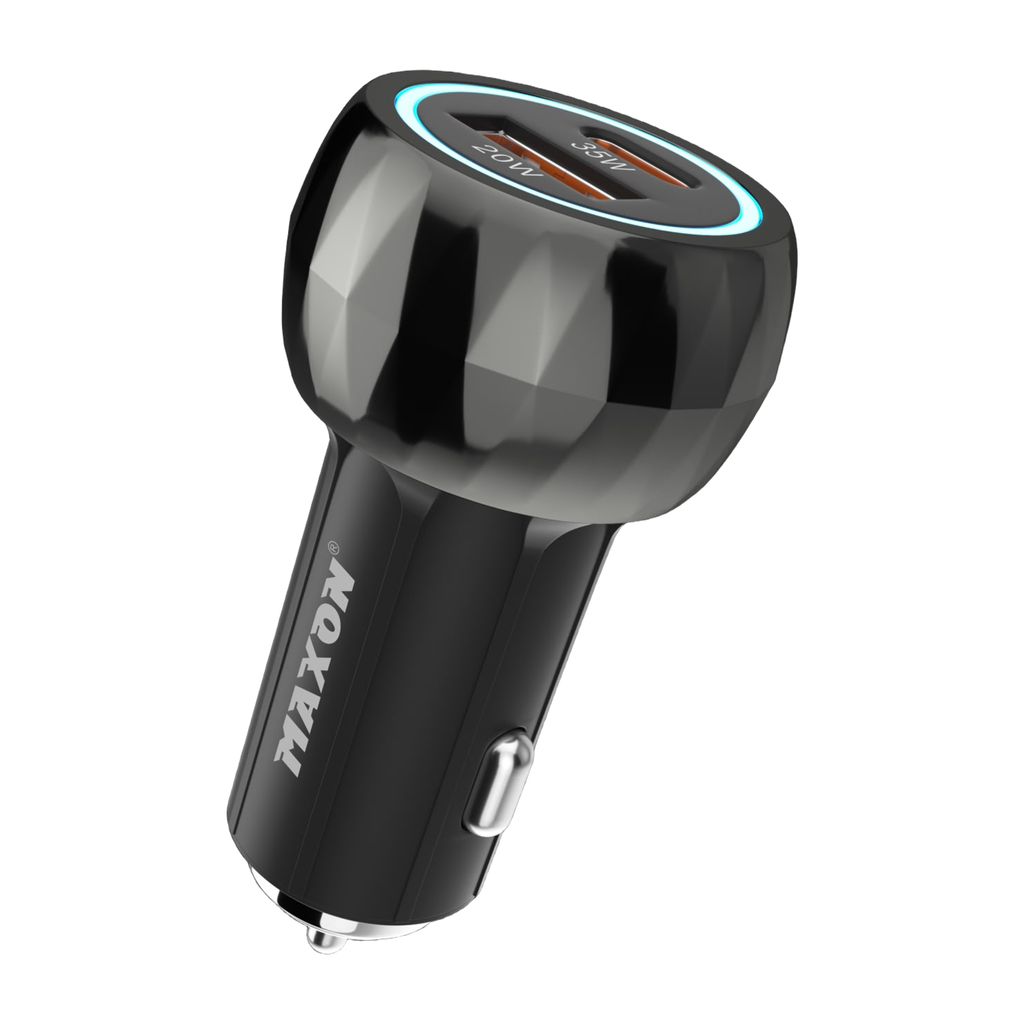MAXON M-192 SPEEDO Plus 55W Dual USB Car Charger