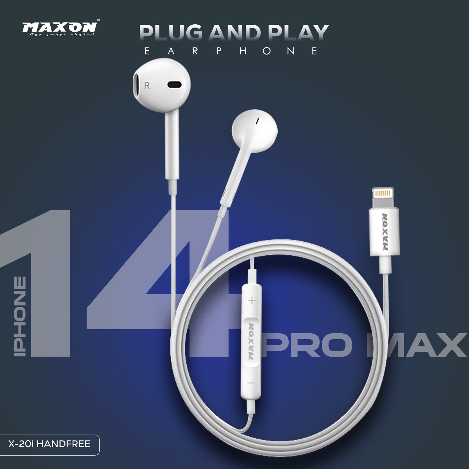 Maxon X-20i IOS Handsfree