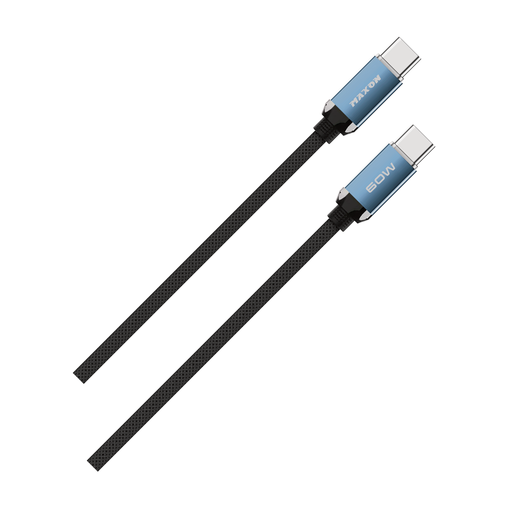 MAXON M530 ZEETOX Type-C to Type-C 60W Metal Braided Cable
