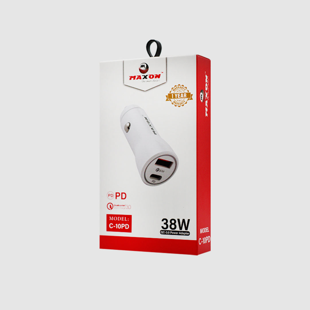 C-10PD 38W CAR CHARGER